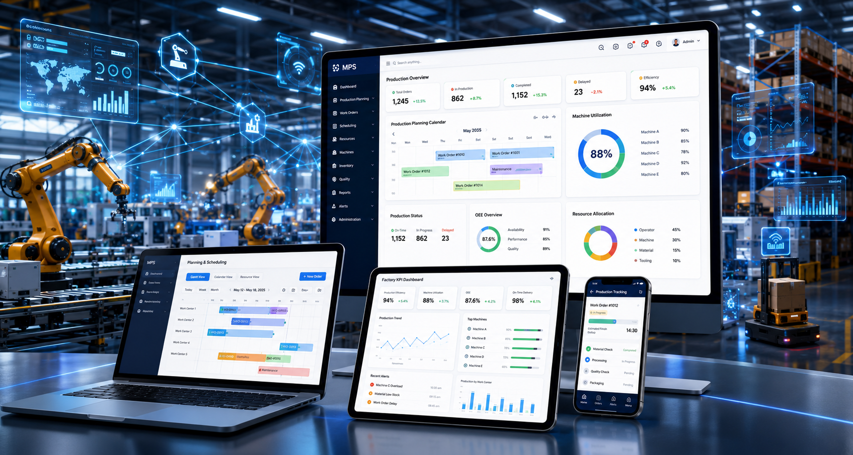 Manufacturing Planning System Interface